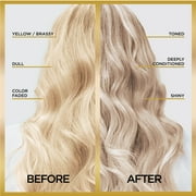 LOreal Paris Le Color Gloss One Step In-Shower Toning Gloss Hair Color, Platinum Pearl, 4 fl oz