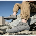 thumbnail image 6 of Men's Casual Shoes Outdoor Boots Flat Heel Comfortable Walking Shoes For Daily Wear With Jeans, 6 of 8