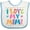 White and Blue, variant on Inktastic I Love My Mimi for Babies Boys or Girls Baby Bib