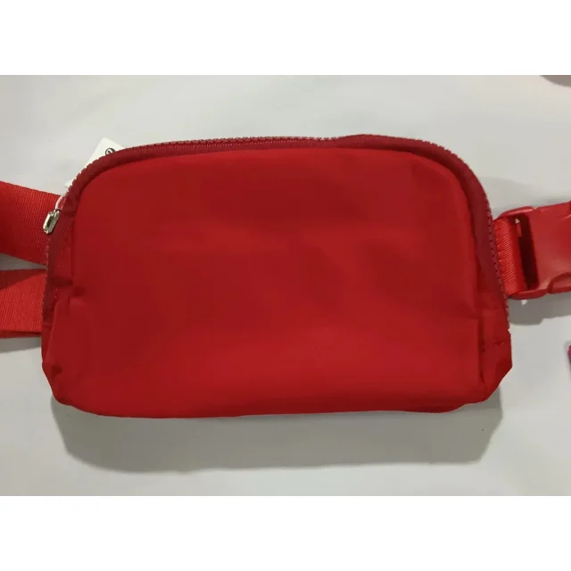 Riñonera deportiva con logotipo de Metal para Yoga, bolsa portátil para correr al aire libre, paquete Unisex, bandolera de Fitness, cartera de moda, bolsa de pecho con cremallera, regalo