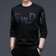 thumbnail image 2 of Sudaderas Capa Base Nuevas Holgadas Normal Poliéster Lujo 2024 Hombre Jerseys Tops Camiseta Diseñador Ropa Coreana Camiseta Xl para Hombre, 2 of 4
