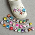 thumbnail image 2 of 30/60/90pcs Zapatos Encantos Lindos Animales Encantos Para Decoración De Zapatos Crocs Alta Calidad Duraderos Encantos Favores De Fiesta Regalos De Cumpleaños, 2 of 3