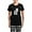 With Checker Pant, variant on CafePress - Crazy Cat Lady Women's Dark Pajamas - Women's Short Sleeve Print T-Shirt and Pants Dark Cotton Pajama Set