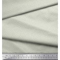 thumbnail image 3 of Soimoi Crepe Silk Fabric Geometric Small Print Fabric by The Yard 42 Inch Wide, 3 of 3