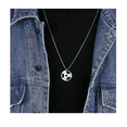 thumbnail image 4 of Collar Con Dije Disco Pesas Y Pulsera Mancuerna  Xtellar Acero Inoxidable Gym Fit, 4 of 4
