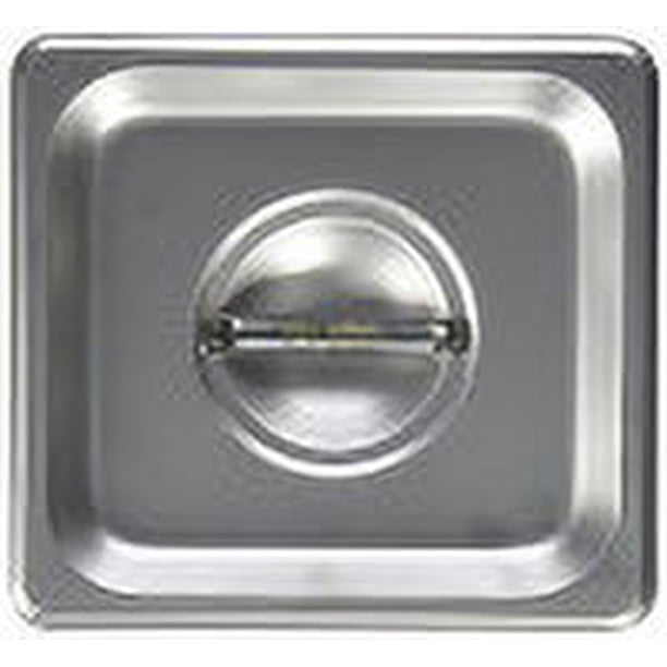 Cubierta sólida Winco SPSCS 44202, acero inoxidable, tamaño