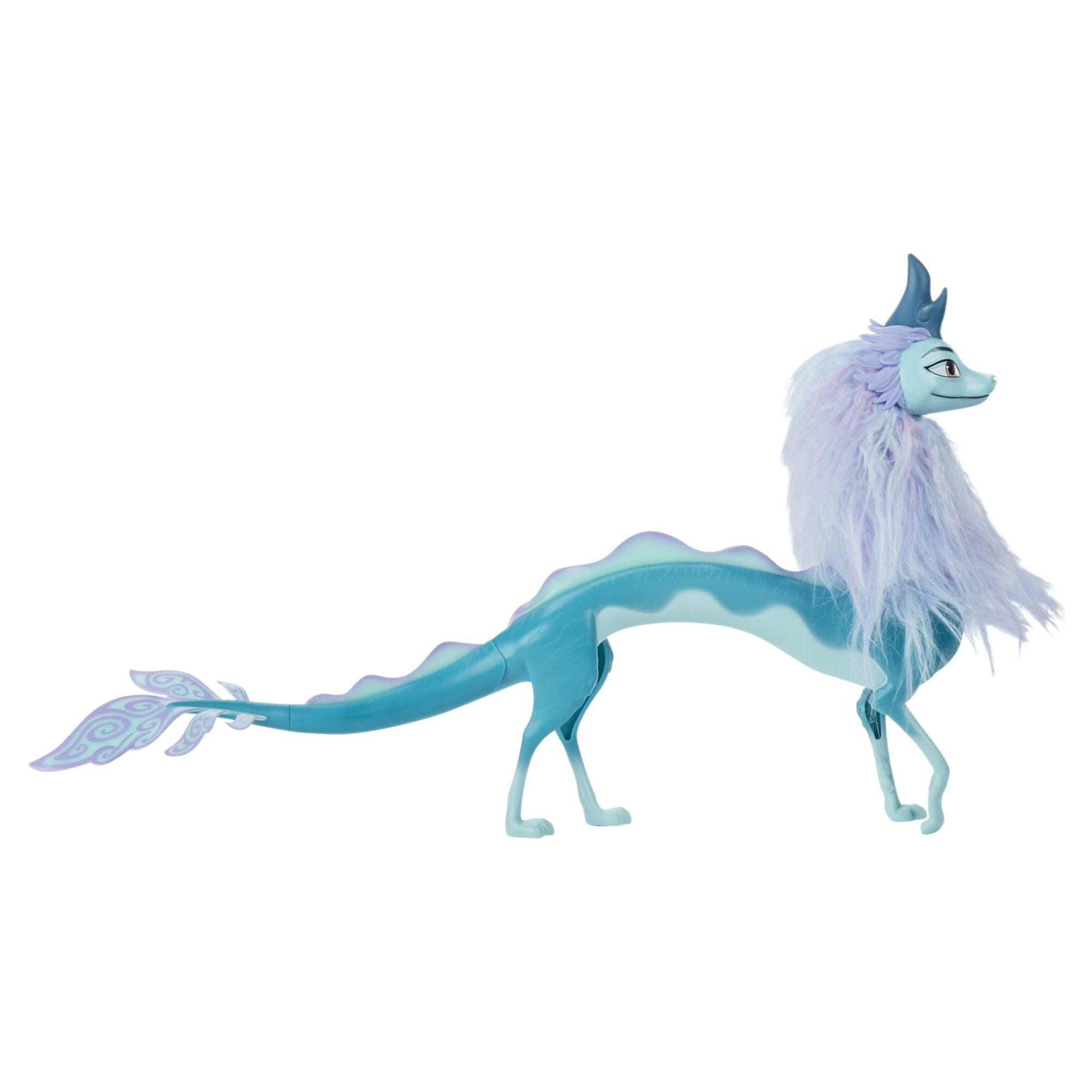 Disney's Raya and the Last Dragon Sisu Figure, Dragon Doll with Hair, 3 inch