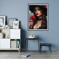 thumbnail image 7 of Diamond Art Kit for Adults, Rose Red Lady Print No.271 Diamond Painting for Adults Beginners, 5D DIY Diamond Art Painting Kits, Colorful Diamond Painting Craft for Home Decor 12x16, 7 of 7