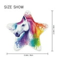 thumbnail image 3 of Star Shape LED Night Light Bedrooms Lighting Sensor Light Bedside Wall Plug-in Lamp for Bedroom Hallway and More Rainbow-colored Unicorn, 3 of 6