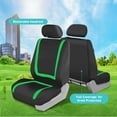 thumbnail image 5 of FH Group Car Seat Covers Cloth - Car Seat Covers for Low Back Car Seats with Removable Headrest, Universal Fit - Front Set, 5 of 7