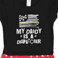 thumbnail image 3 of Inktastic My Dad is a Dispatcher Emergency Services Gift Toddler Girl Dress, 3 of 4