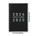 Clearance! 20242025 Notepad Schedule Diary Waterproof Cover， 20242025