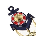 thumbnail image 3 of Idealsgarden Navy Wind College Style Anchor Badge Broche Pins Trajes Ropa jinwen Broche retro, 3 of 7