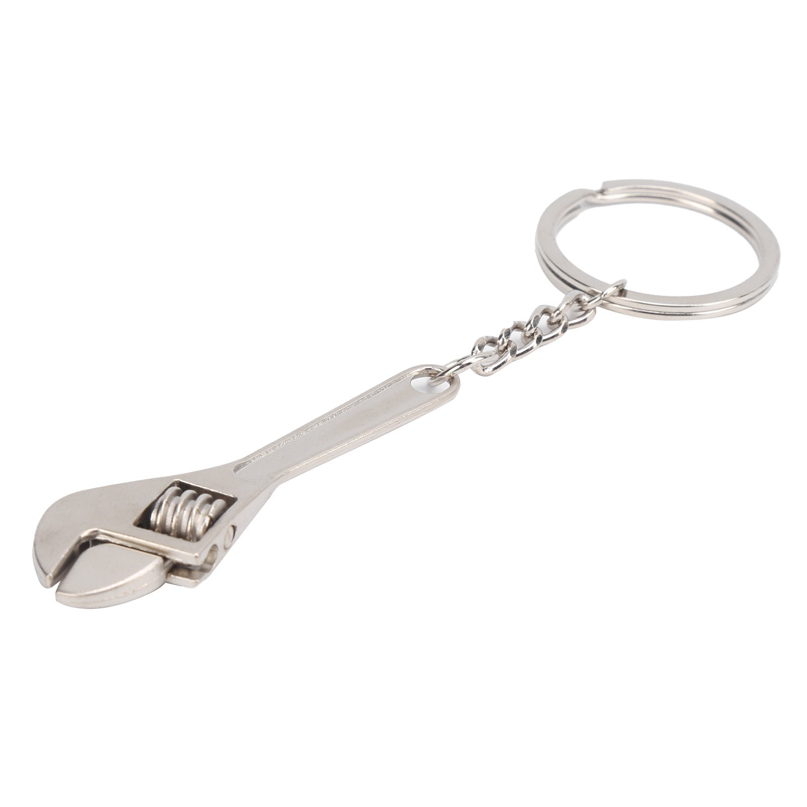 Details about   1Pc Unisex Mini Metal Tool Wrench Saw Hammer Keychain Keyring Key Finder Random 