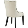 thumbnail image 5 of Modway Marquis 20.5" Solid Rubberwood and Fabric Dining Chair in Beige, 5 of 5