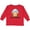 Red, variant on I'm a Fungi with Mushroom Boys or Girls Long Sleeve Toddler T-Shirt