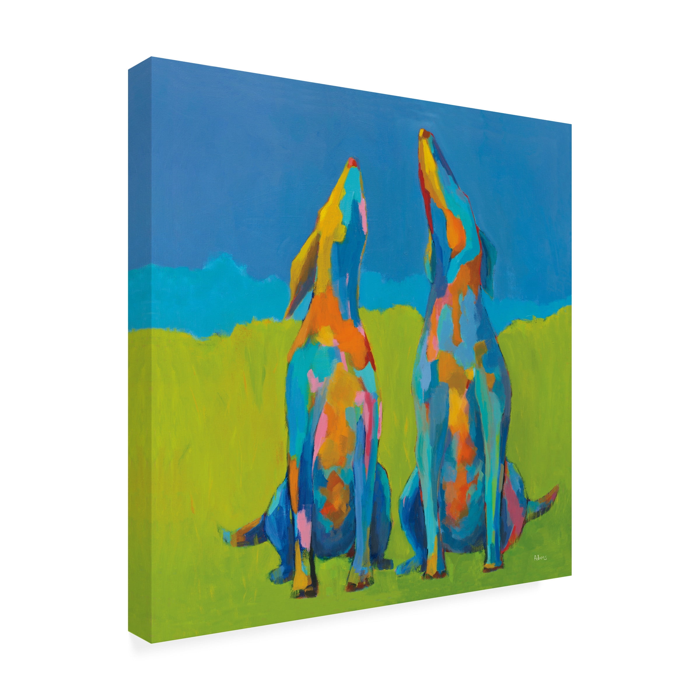 Phyllis Adams 'Blue Crab VI' Canvas Art