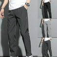 thumbnail image 3 of Mens Sweatpants Loose Stretch Active Track Joggers Pockets Gym Workout Pants, 3 of 7