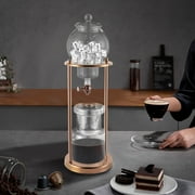 Miumaeov Cold Brew Dripper Coffee Maker 600ML Ice Coffee Machine with Slow Drip Technology Large Capacity Cold Brew Coffee Tower for 6-8 People