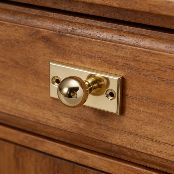 Golden Metal Pull Handle - Cabinet Door Hardware, Wardrobe Drawer Knob, Decorative Furniture Handle, Easy Installation Hardware, Golden, JKODE