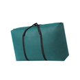 thumbnail image 4 of Bolsa de embalaje móvil, bolsa de almacenamiento, bolsa de transporte multiusos, bolsa de lona, bolsa tejida para edredones de interior, ropa de cama, verde 180L, 4 of 8