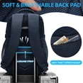thumbnail image 5 of Travel backpack, carry on bag,waterproof lightweight backpack for men & women, laptop backpack with charging port & trolley sleeve, 5 of 7