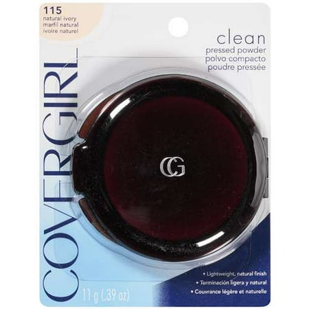 covergirl clean pressed powder, 0.38-ounce package : natural ivory no. 115