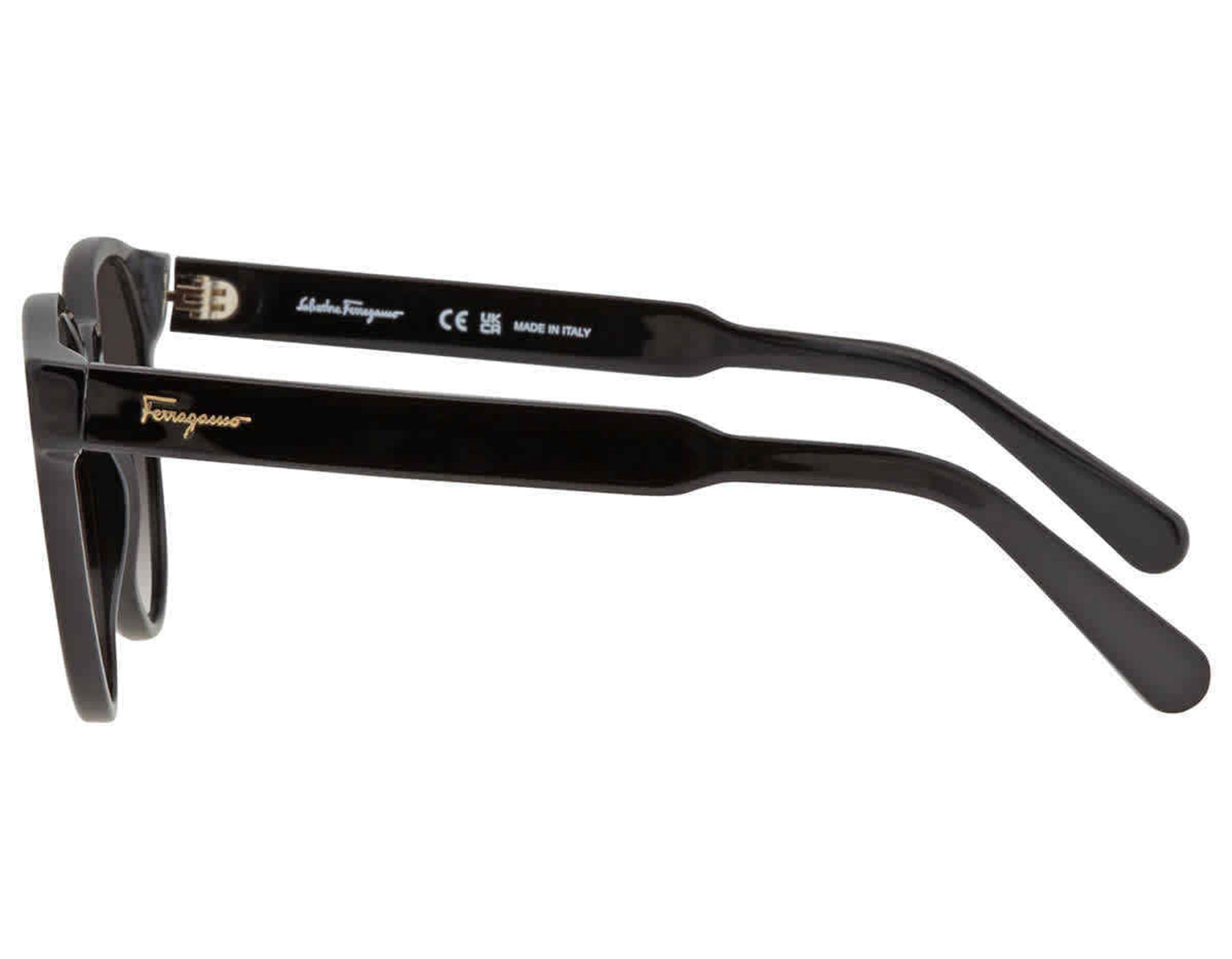 New in Original FERRAGAMO case 52mm Tea Cup Sunglasses Black Made in Italy Amazon.com: Salvatore Ferragamo SF 1068S 260 Crystal Nude  main image 2