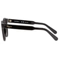 thumbnail image 2 of Salvatore Ferragamo SF 1068S Plastic Womens Round Sunglasses Black 52mm Adult, 2 of 4