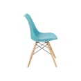 thumbnail image 3 of AveSix Allen Collection Guest - Chair - plastic, wood - blue, 3 of 3