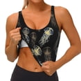 thumbnail image 3 of Uemuo Jellyfish Pattern Women's Sports Bra - High Impact Support, Breathable, and Comfortable Athletic Bra for Running, Yoga, and Workouts, 3 of 9