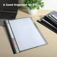 Clear Front Report Cover, 30Pcs 100 Sheets File Folders, A4 Size File
