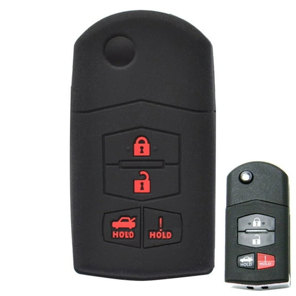 DON'T TOUCH MY KEY Silicone Key Fob Cover Remote Case for Mazda 3 6 RX8 MX5 MX-5 Miata Speed 3