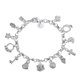 thumbnail image 1 of Moderna pulsera con 13 colgantes para mujer, accesorios de moda, 1 of 6