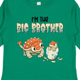 thumbnail image 4 of Inktastic I'm the Big Brother Ankylosaurus Bros Boys Long Sleeve Toddler T-Shirt, 4 of 5