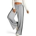 thumbnail image 6 of Kelon Wide Leg Sweatpants for Women Elastic High Waisted Drawstring Loose Pants with Pockets Gray, 6 of 7