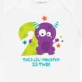 thumbnail image 4 of Inktastic Monster 2nd Birthday Boys or Girls Baby Bodysuit, 4 of 5
