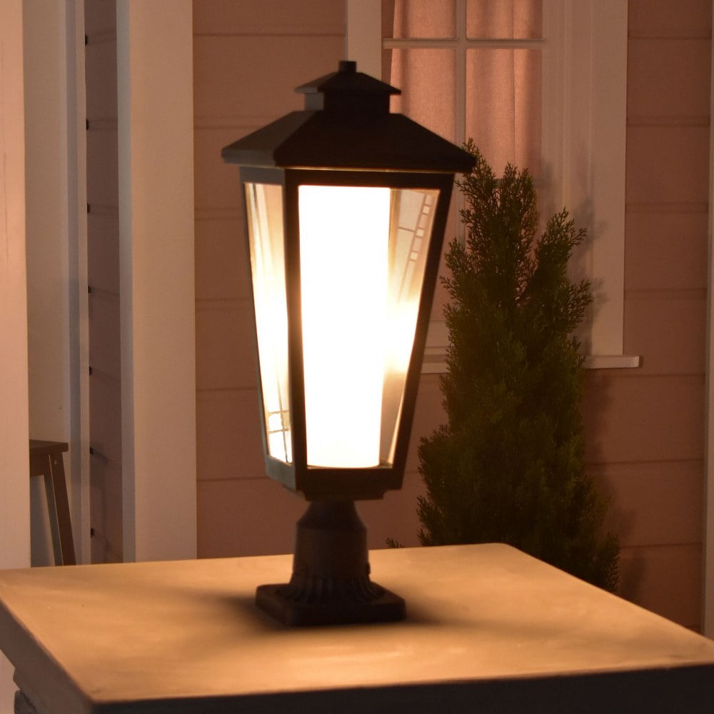 -One Light Outdoor Post Lantern-9 Inches Wide By 22.5 Inches High Maxim Lighting 2140Clftat