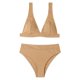 thumbnail image 2 of Gibobby Conjunto de Bikini Traje de baño vintage de dos piezas para mujer Conjunto de bikini con estampado de cintura alta y cuello halter retro de dos p(Café,XL), 2 of 5