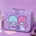 thumbnail image 1 of Sanrio Kawaii Hello Kitty Makeup Box Cartoon New Cinnamoroll Large PU Leather Cosmetic Storage Box Miscellaneous Storage Box, 1 of 7
