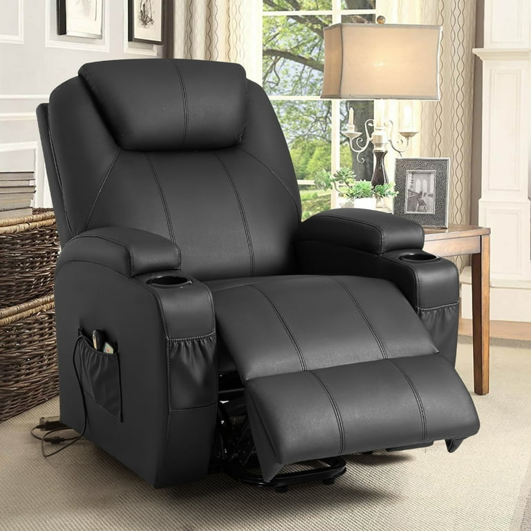 Massage Chair Walmart Black Leather Recliner Massage Chair Walmart