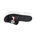 thumbnail image 4 of Fila Disruptor Bold Women's Slides Black/White/Red 5sm00079-014, 4 of 6