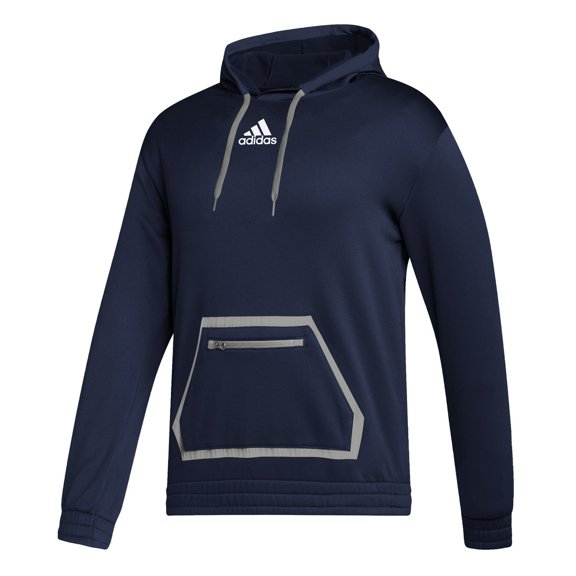 Adidas Men's Team Issue Pullover Hoodie S Navy | Gray