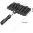 thumbnail image 3 of Waffle Pan Baking Mold,Portable Non-stick Waffle Maker Egg Waffle Mold Breakfast Maker,Non-stick Belgian Waffle Maker Household Kitchenware, 3 of 7