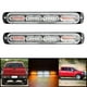 thumbnail image 1 of 2 Piezas Coche Camión 24 led lámpara Estroboscópica de Intermitente Barra de Iluminación Montaje en Superficie Universal para Vehículos 2 Yellow_Whte Yotijar Barra de luces de advertencia de emergencia, 1 of 10