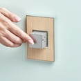 thumbnail image 3 of Legrand adorne 15A 1-Gang Pop-Out Outlet in Magnesium Finish, 3 of 4