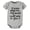 BY0015-Grey, variant on If Mom Say No My Aunt Will Say Yes Coming Home Outfit Gender Neutral Newborn Short Sleeve Baby Boy Body Suits White Baby Ones