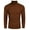 Red Bronze, variant on COOFANDY Men's Slim Fit Turtleneck Sweater - Solid Casual Knitted Twisted Pullover
