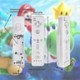 thumbnail image 2 of 2 Wii Controllers - Remote Game Controller With Silicone Case - Without Motion Plus (white), 2 of 4