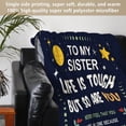 thumbnail image 3 of Manta blanda Blanket Niyewsor Sister Gifts, 200 x 150 cm, 3 of 7